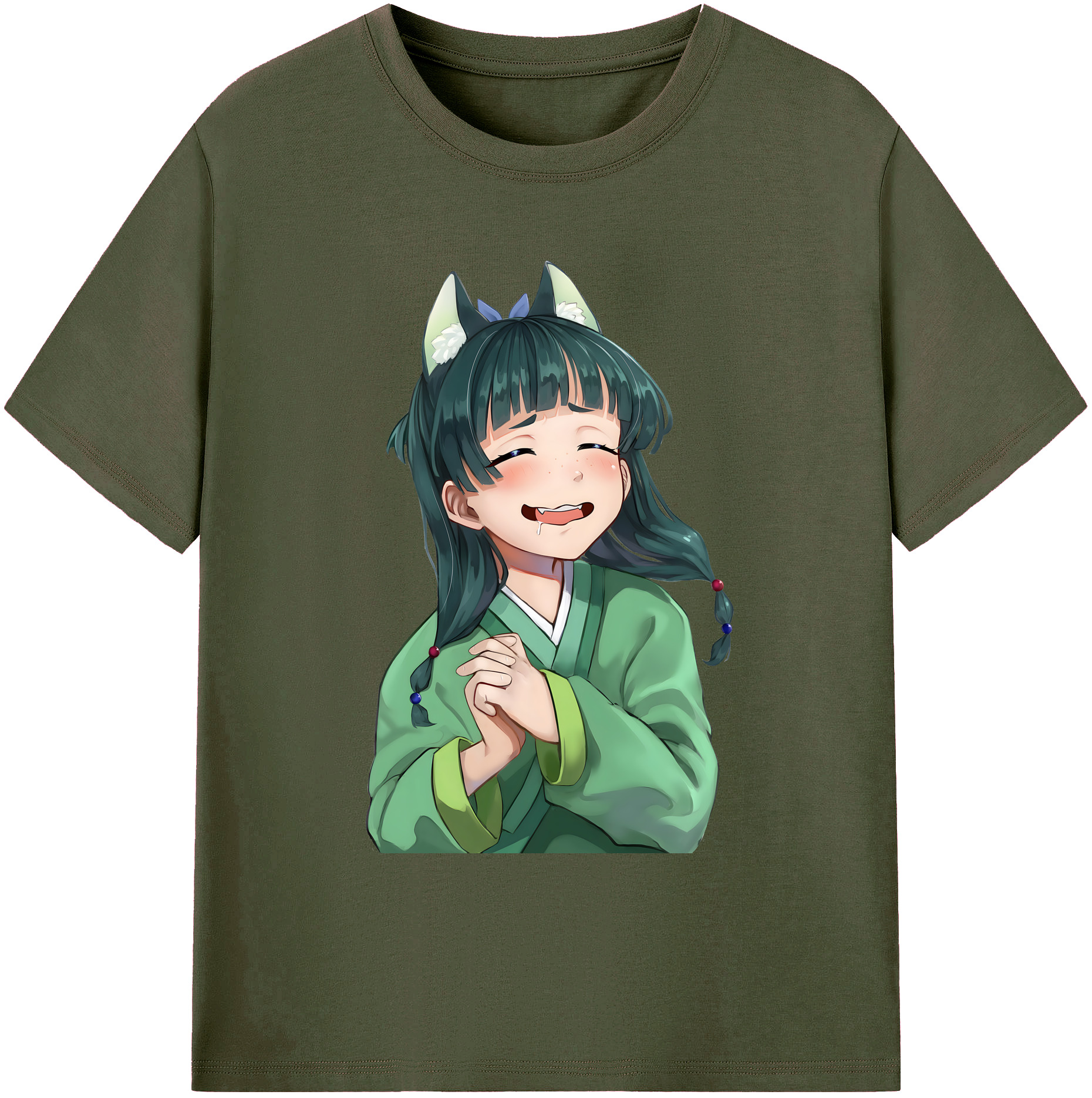 （画像用） 薬屋のひとりごと The Apothecary Diaries 綿100％ メンズ半袖Tシャツ｜肌触りやわらか＆通気性